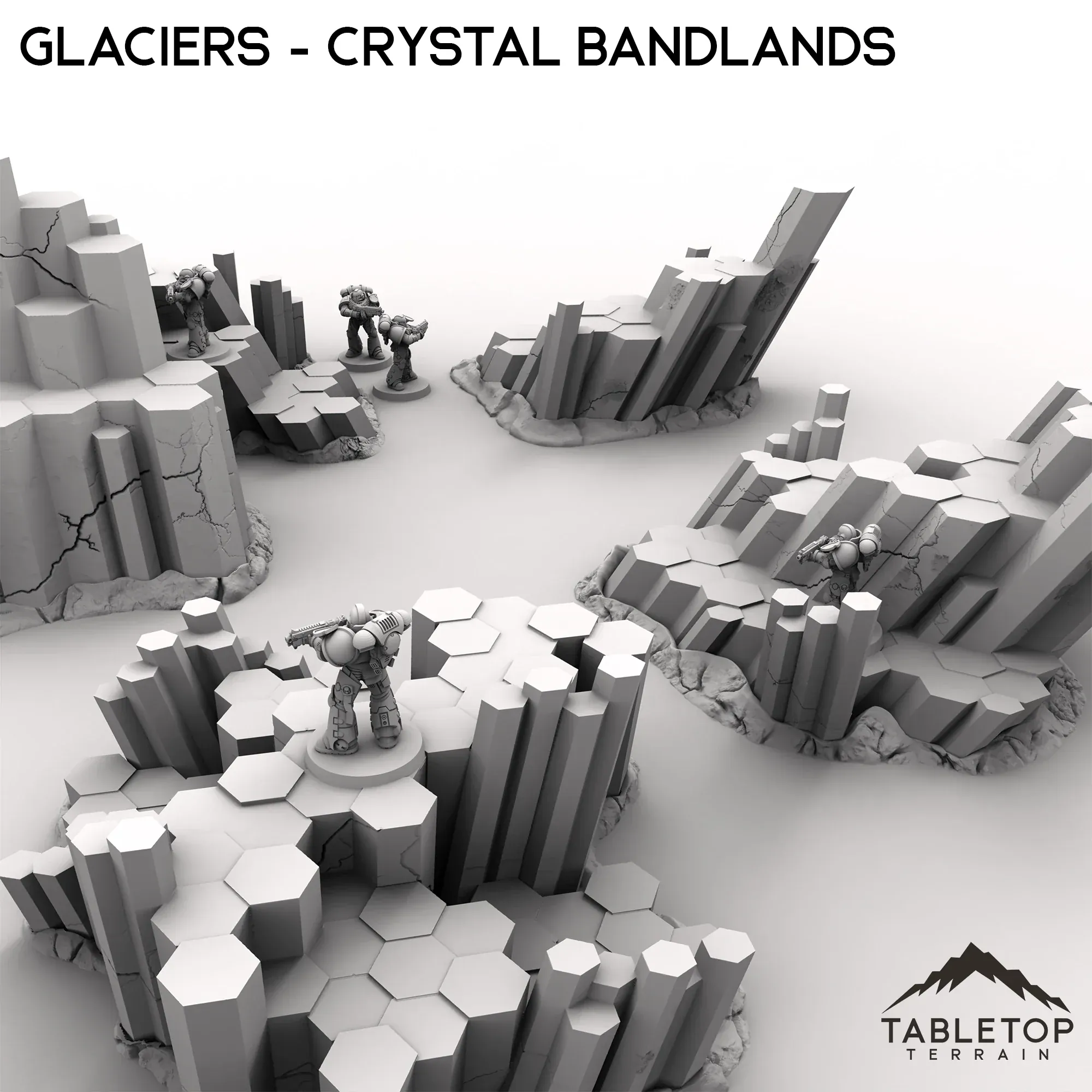 Glaciers - Crystal Bandlands - Image 2