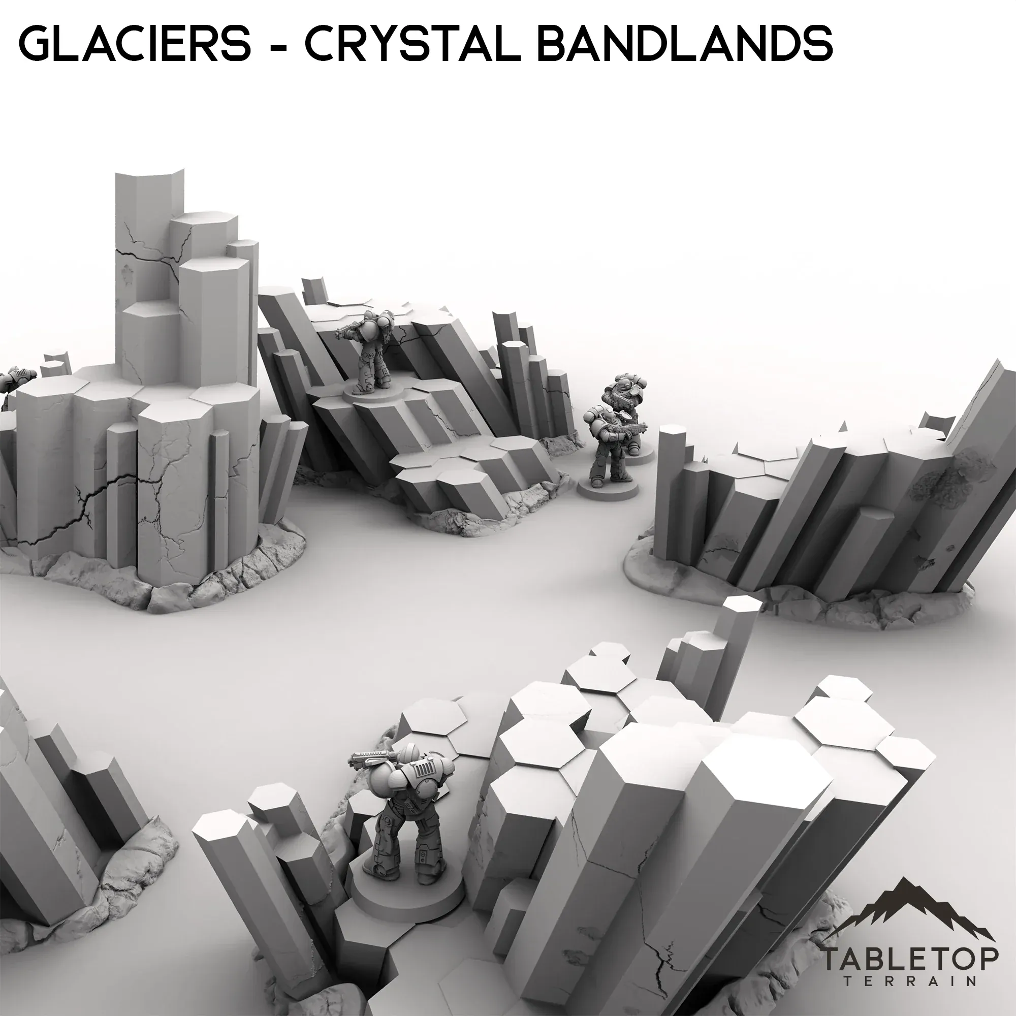 Glaciers - Crystal Bandlands - Image 3