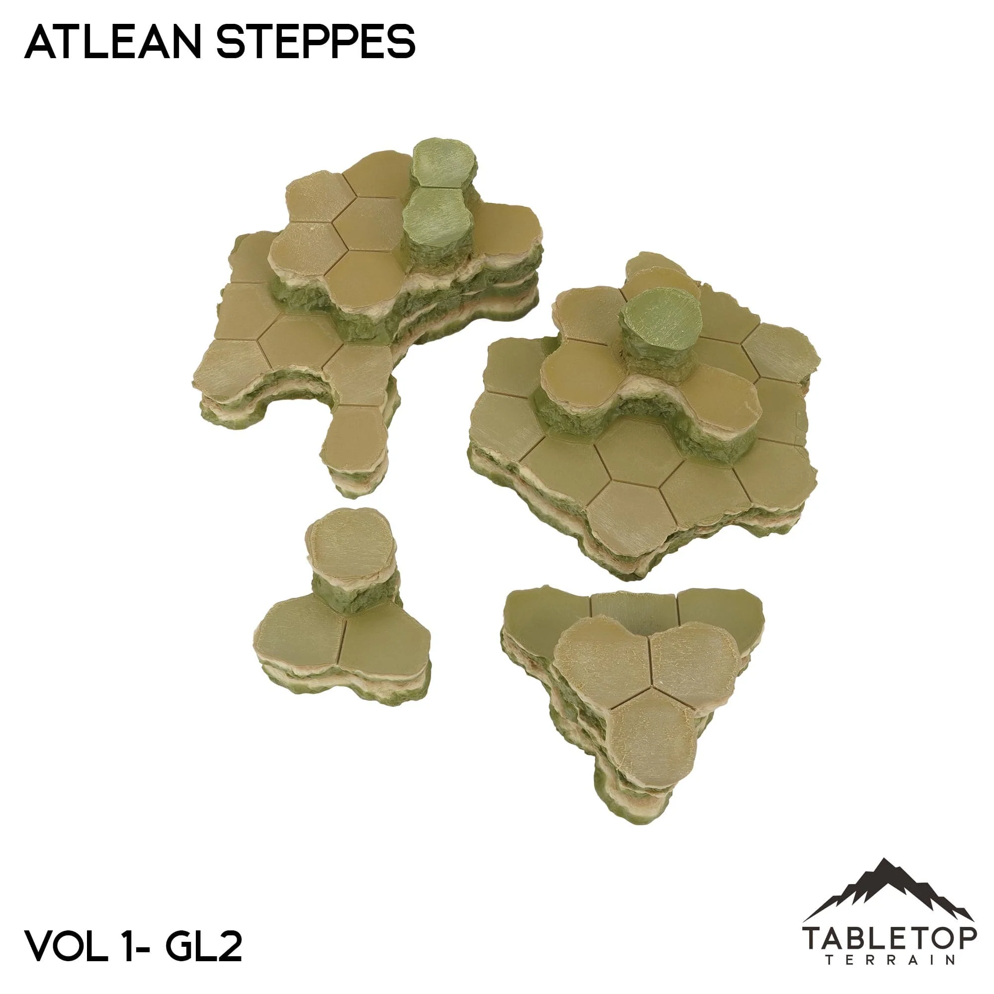 Grasslands #2 Compatible Map Hill Sets - Atlean Steppes - Image 4