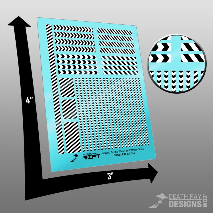 Hazard Stripe Decals - Image 3