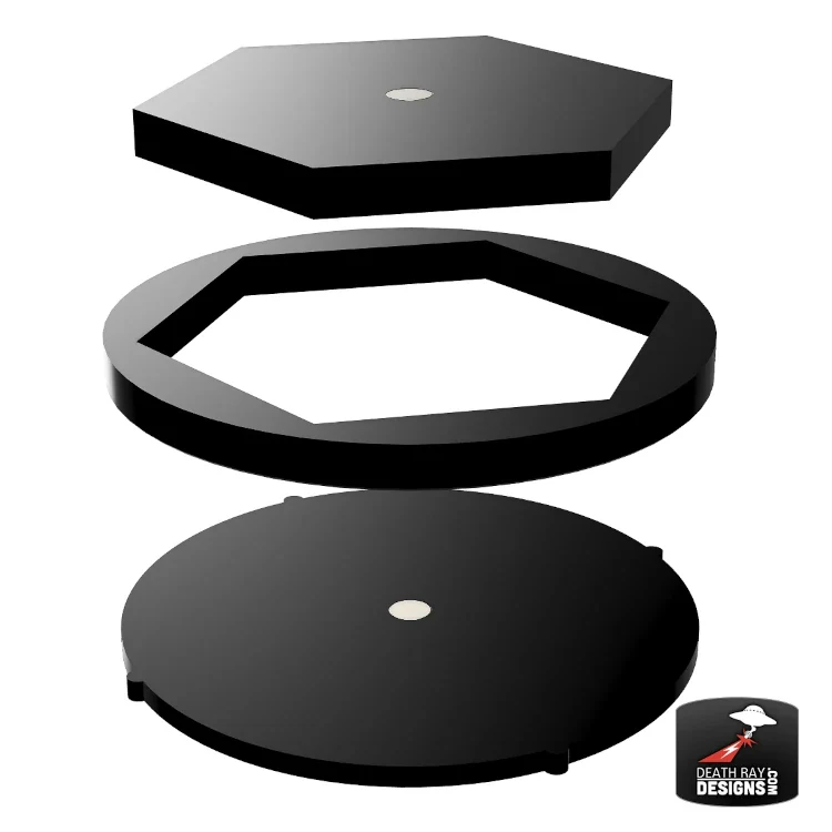 Hex to Steel Rift 40mm Base Converter Pack (10) - Image 3
