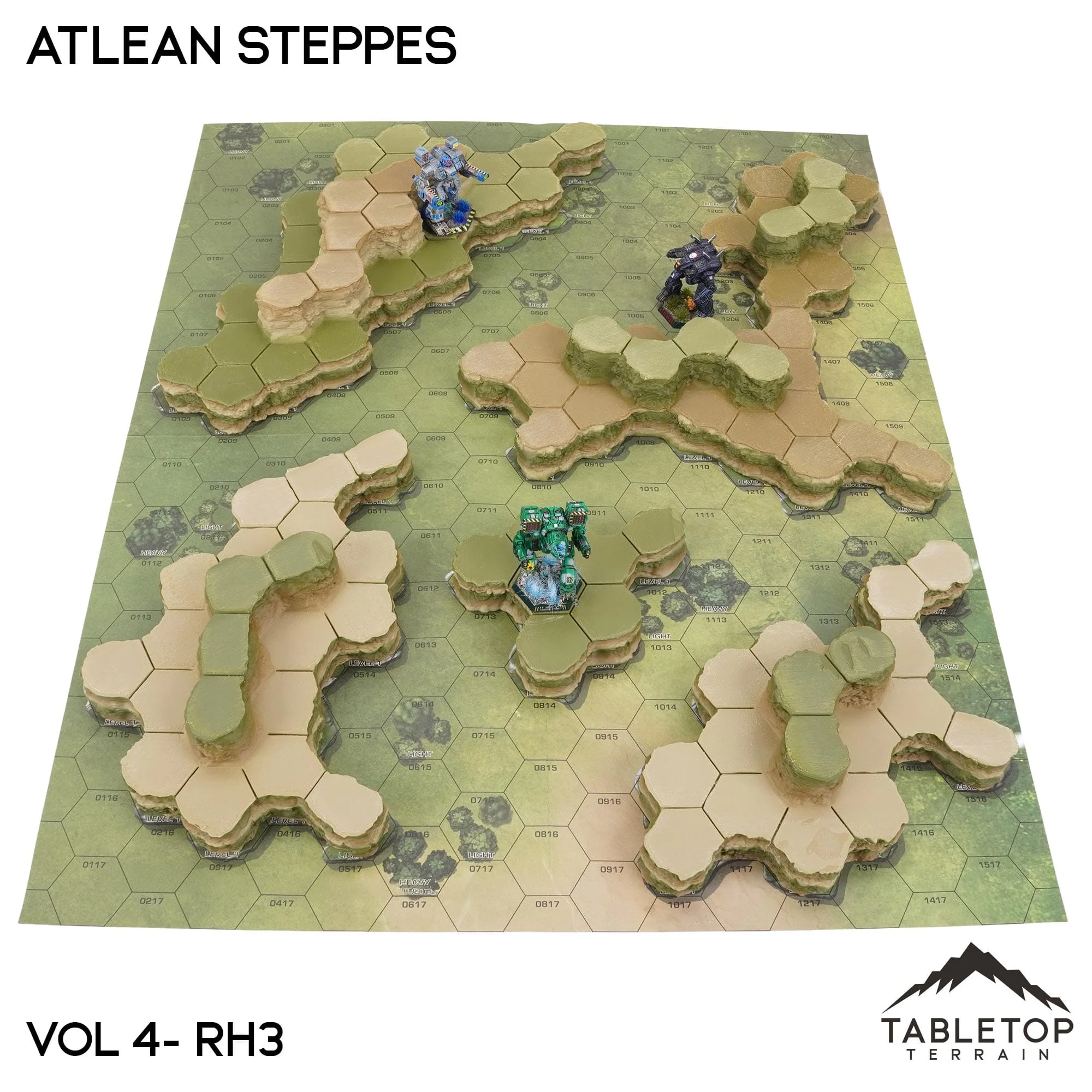 HEXTECH Atlean Steppes Map Hill Sets - 6mm - Image 5