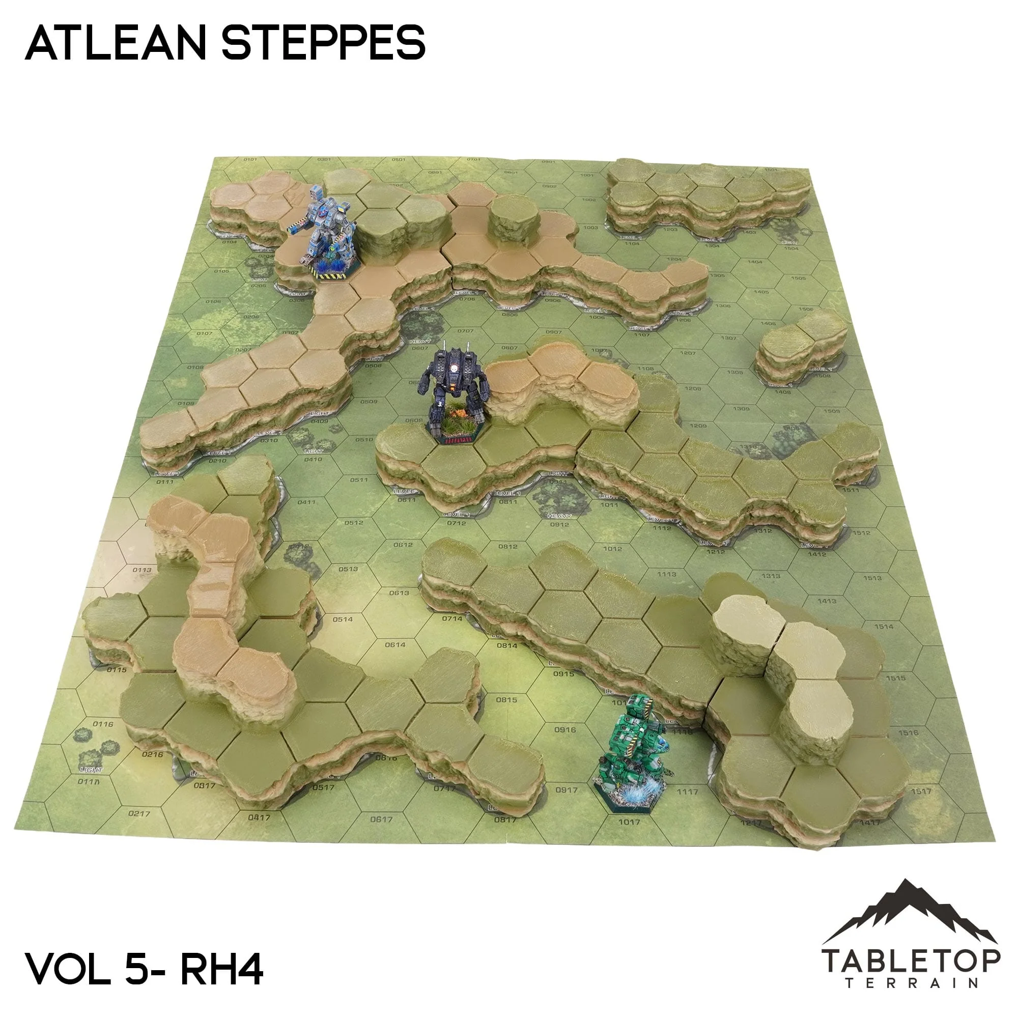 HEXTECH Atlean Steppes Map Hill Sets - 6mm - Image 6