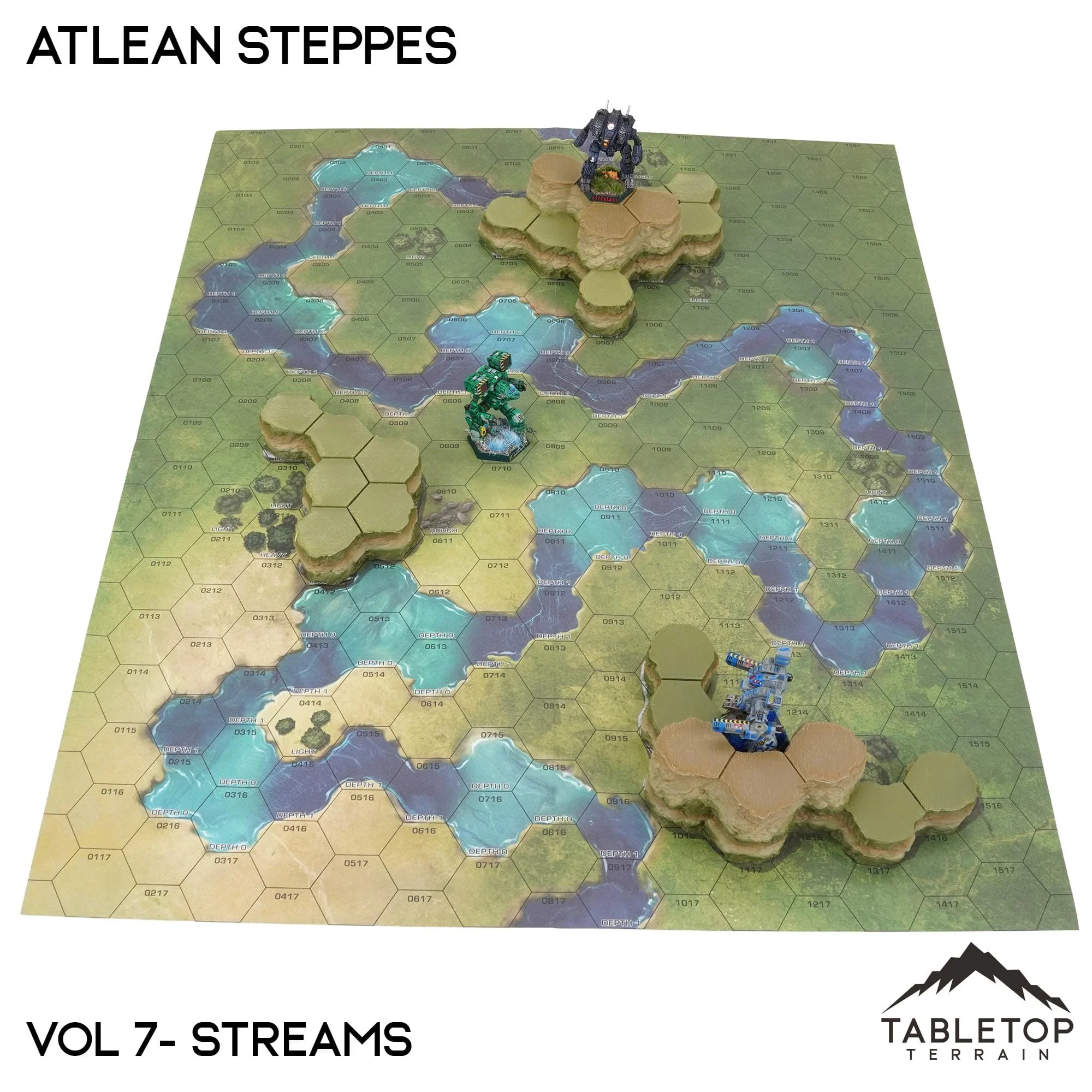 HEXTECH Atlean Steppes Map Hill Sets - 6mm - Image 8