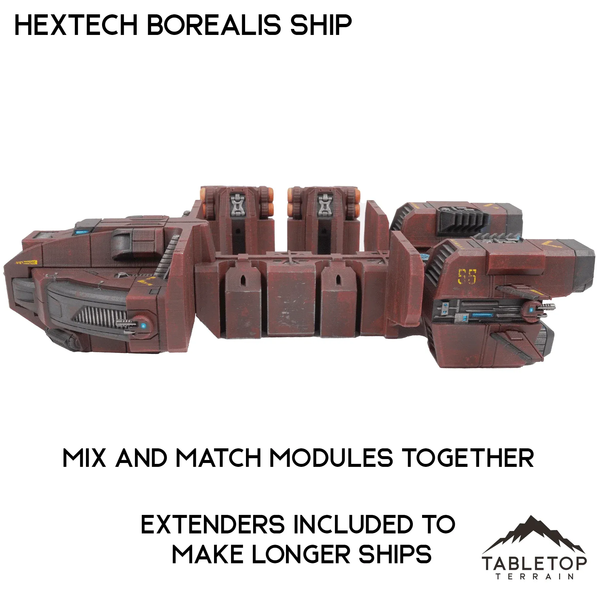 HEXTECH Borealis Ship- 6mm - Image 11