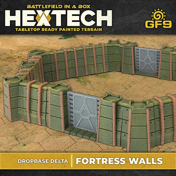 Hextech: Dropbase Delta Fortress Walls (x26) - Image 2