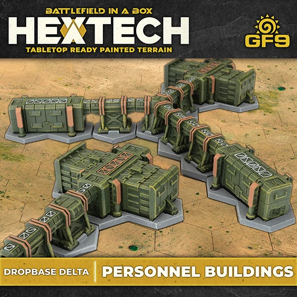 Hextech: Dropbase Delta Personnel Buildings (x10) - Image 2