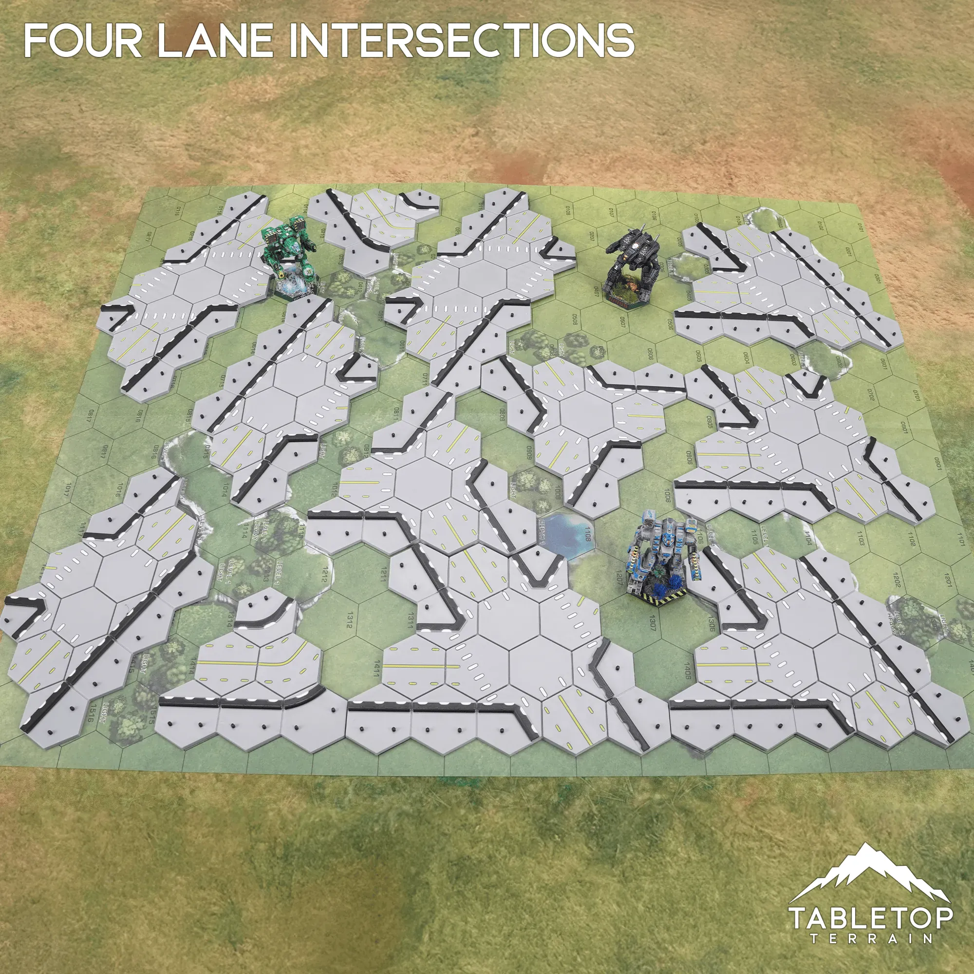 HEXTECH Four Lane Intersections Bundle - Image 2