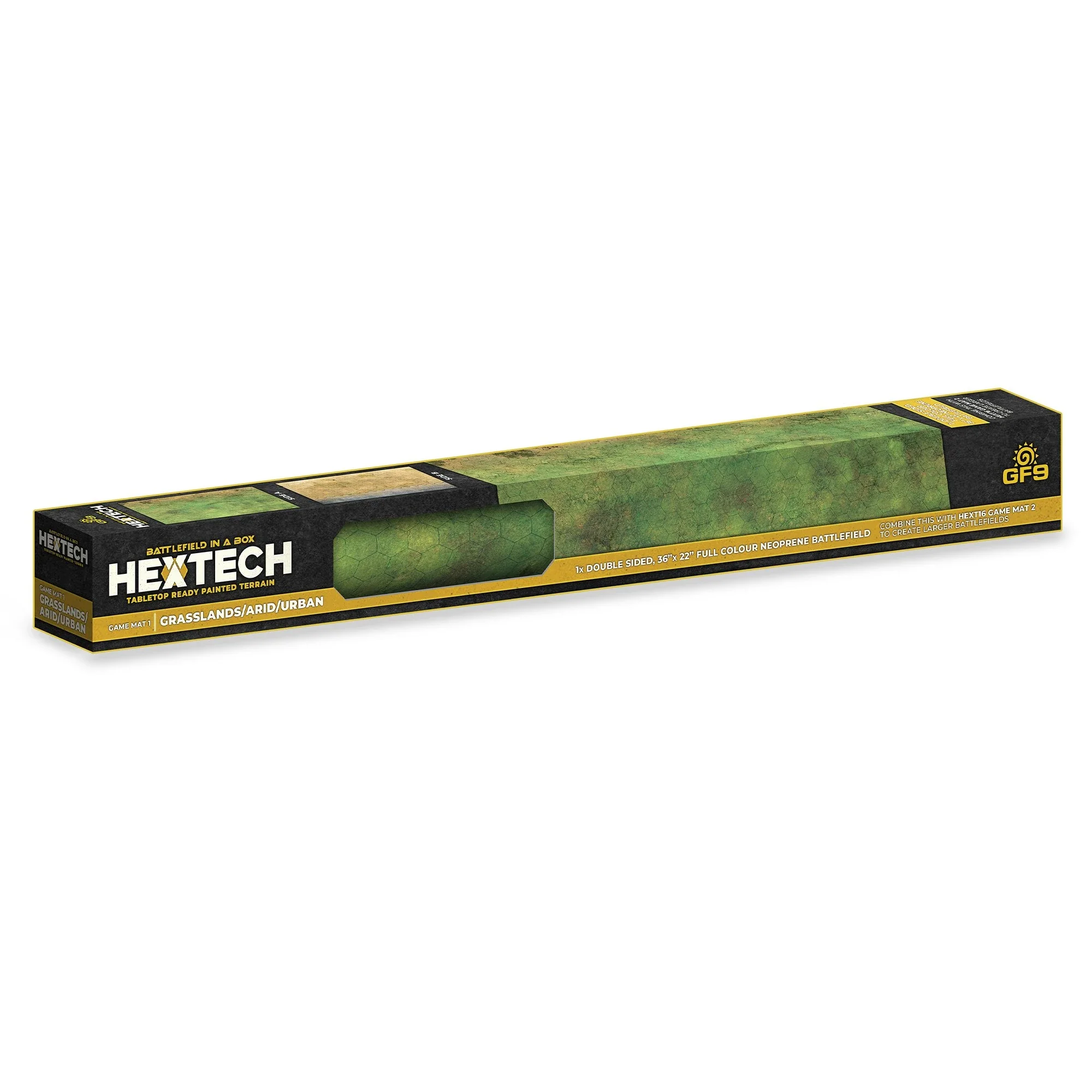 HEXTECH: Game Mat 1 (Grasslands/Arid/Urban) - Image 4