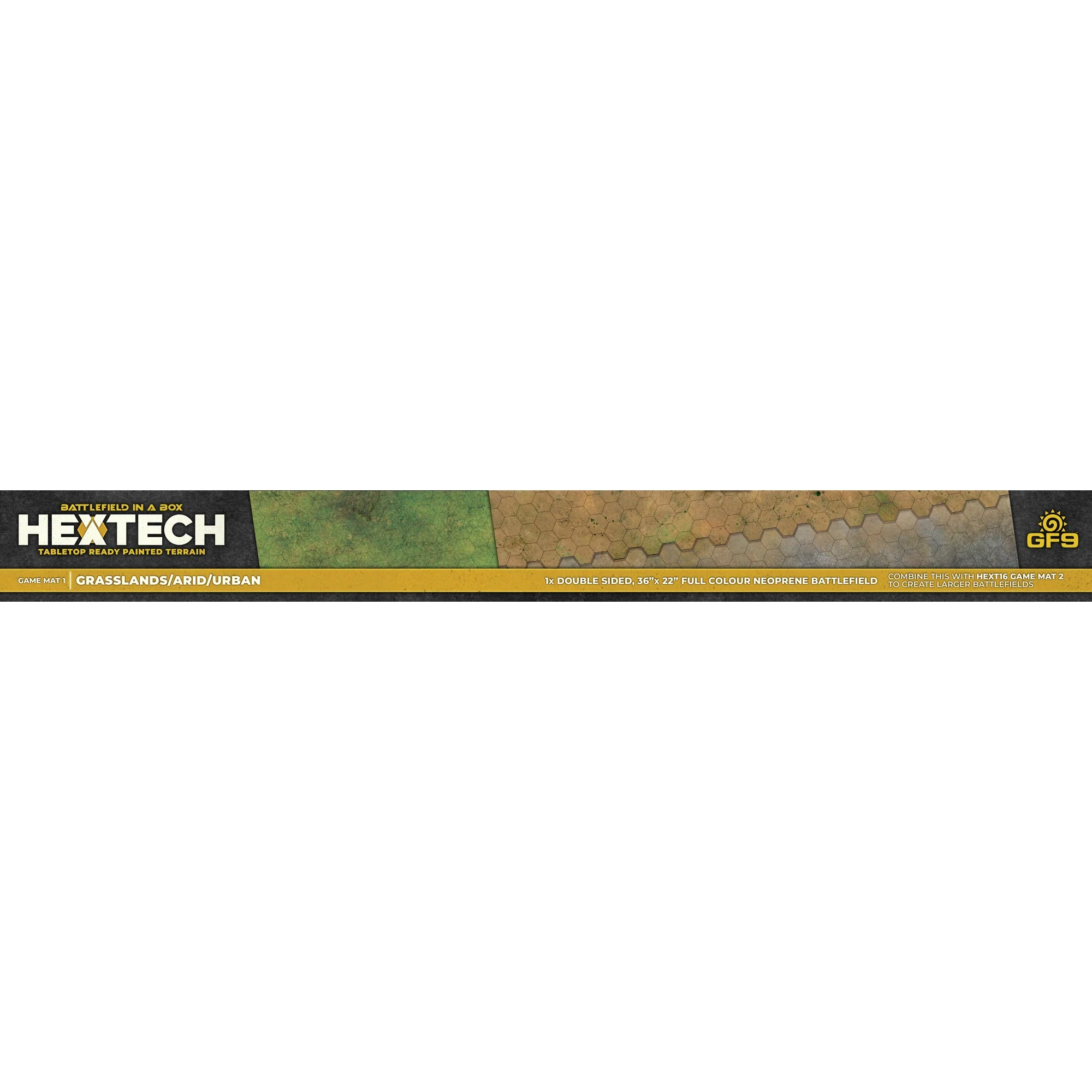 HEXTECH: Game Mat 1 (Grasslands/Arid/Urban) - Image 5