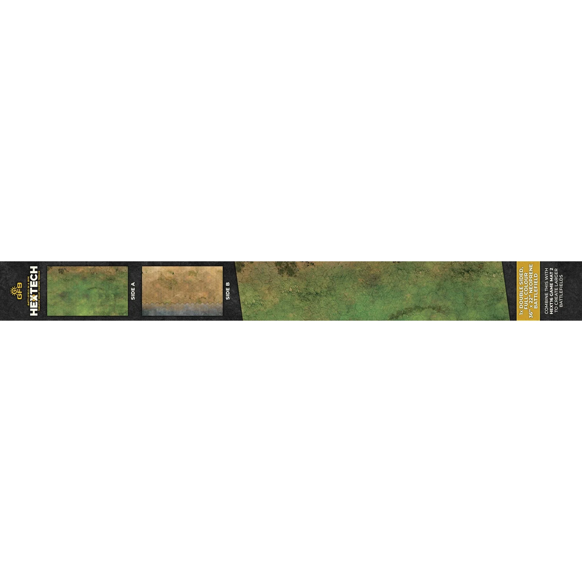 HEXTECH: Game Mat 1 (Grasslands/Arid/Urban) - Image 6