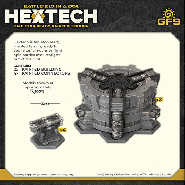 Hextech: Industrial Fluidworks- Large Storage Tanks (x2) - Image 2