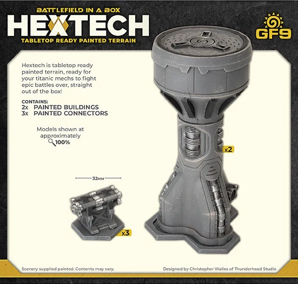Hextech: Industrial Fluidworks- Pressure Tower (x2) - Image 2