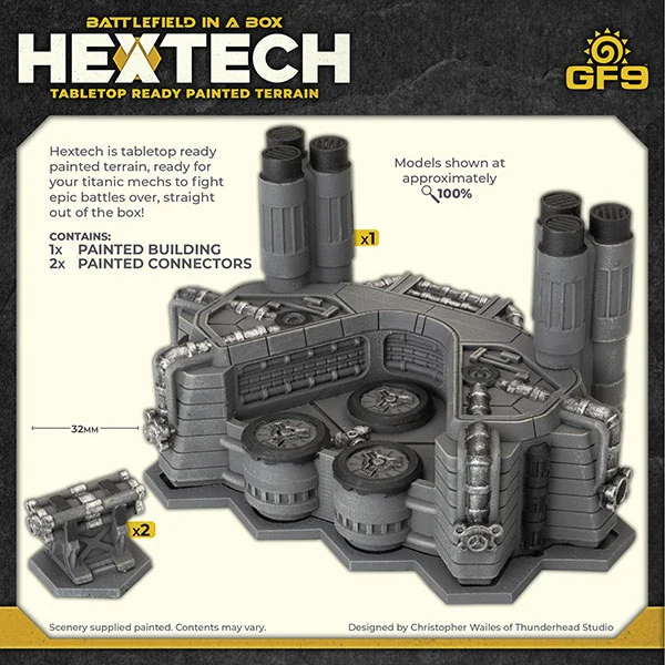 Hextech: Industrial Fluidworks- Processing Plant (x1) - Image 2