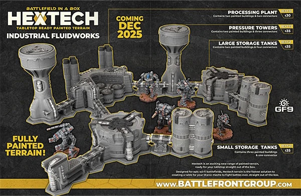 Hextech: Industrial Fluidworks- Processing Plant (x1) - Image 3
