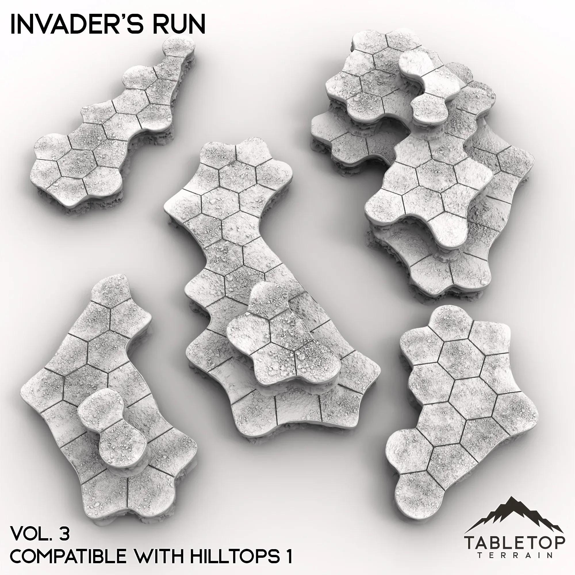 HEXTECH Invader's Run Map Hill Sets - 6mm - Image 8