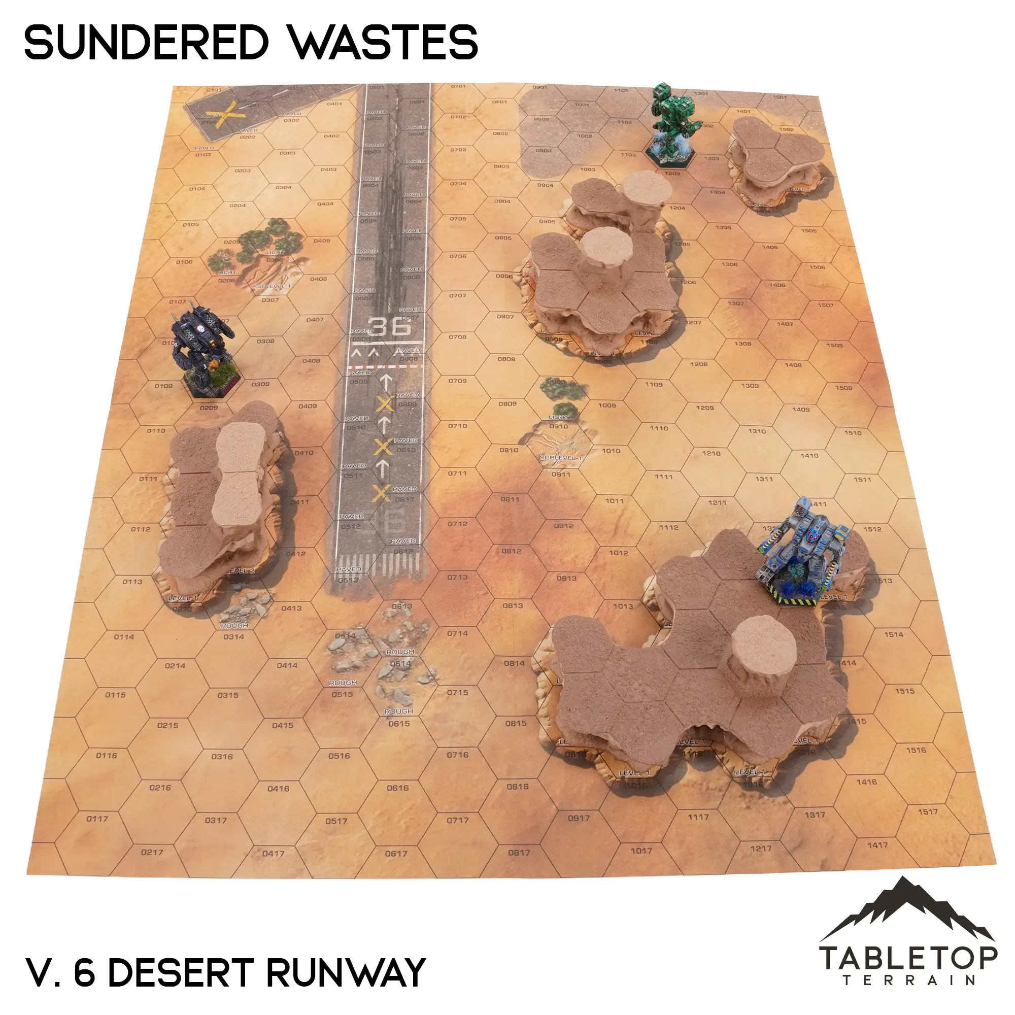 HEXTECH Sundered Wastes Map Hill Sets - 6mm - Image 9
