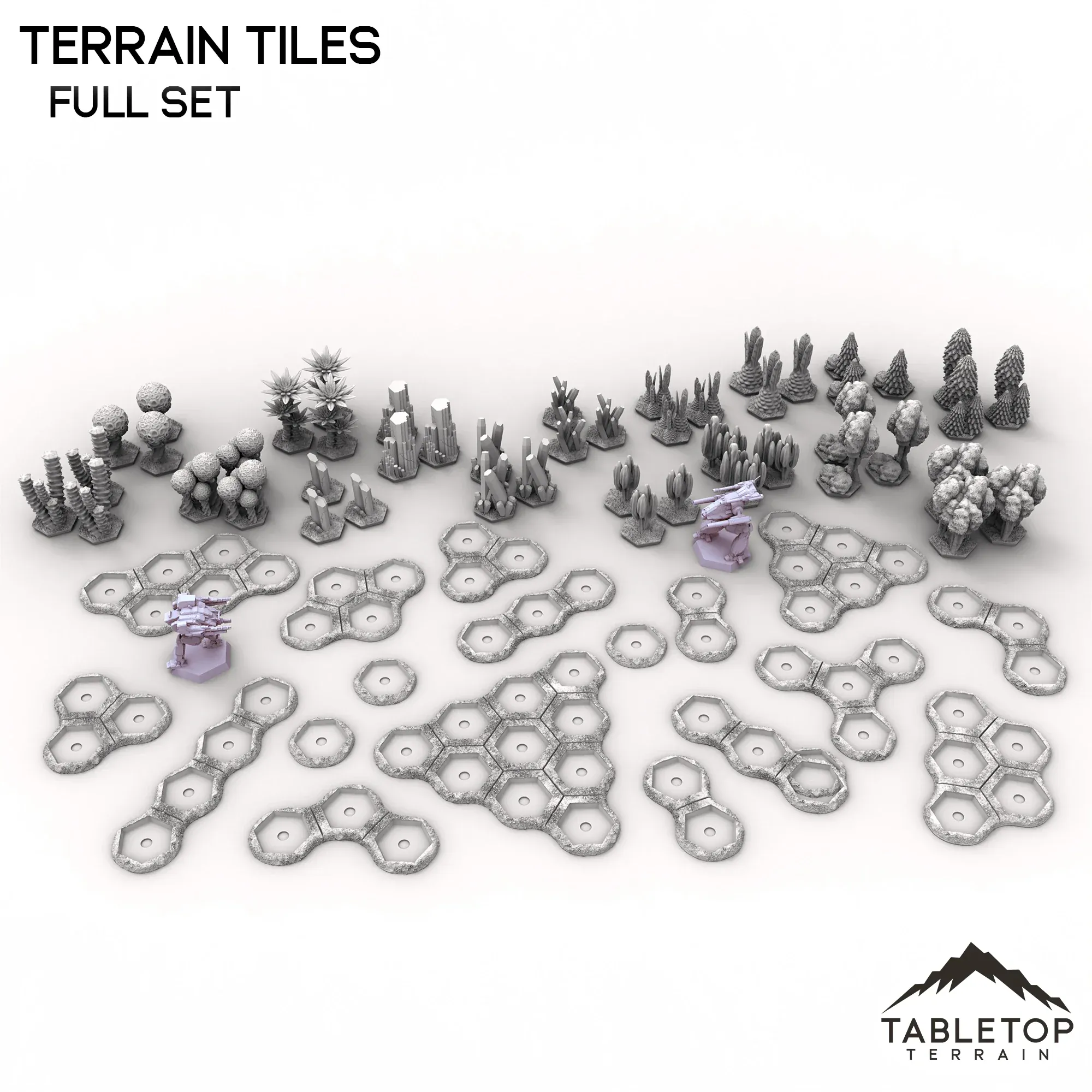 HEXTECH Terrain Tiles - 6mm - Image 3