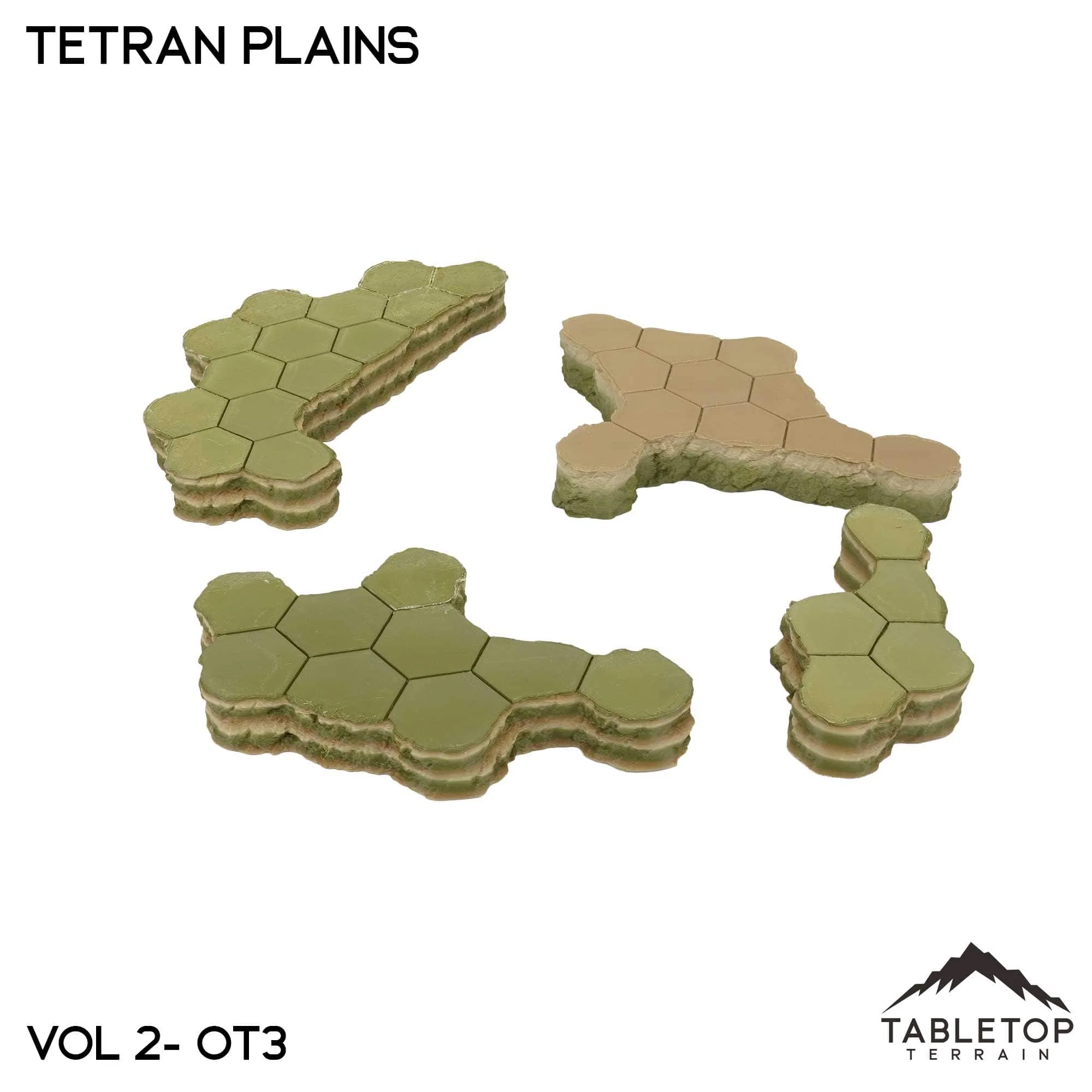 HEXTECH Tetran Plains Map Hill Set - 6mm - Image 6