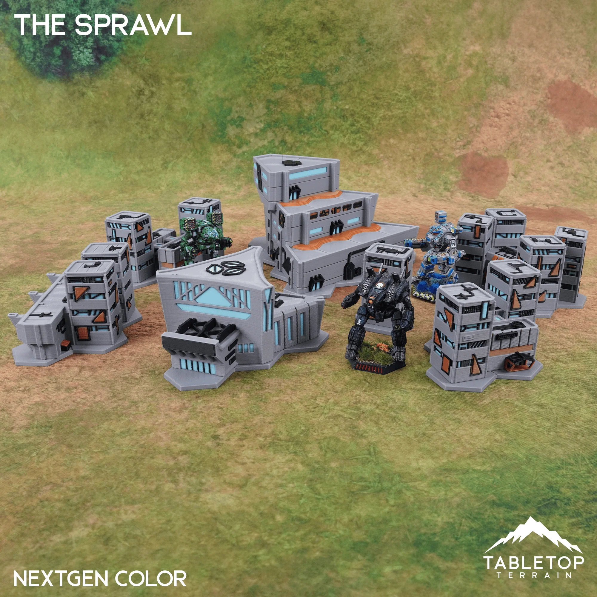 HEXTECH The Sprawl Trinity City - 6mm - Image 3