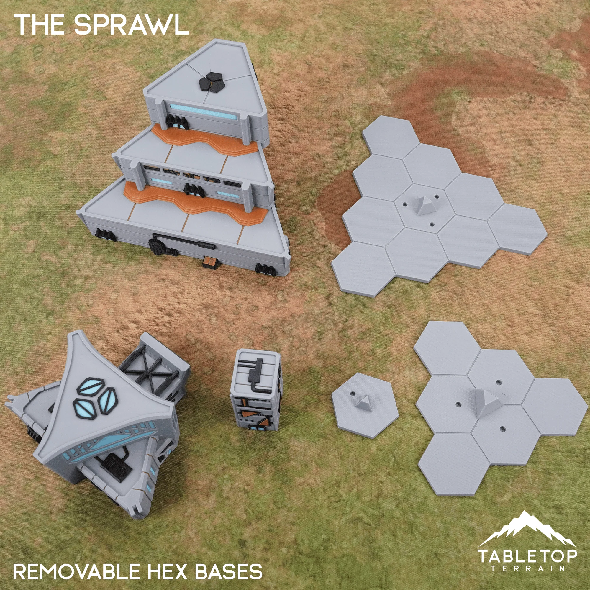 HEXTECH The Sprawl Trinity City - 6mm - Image 4