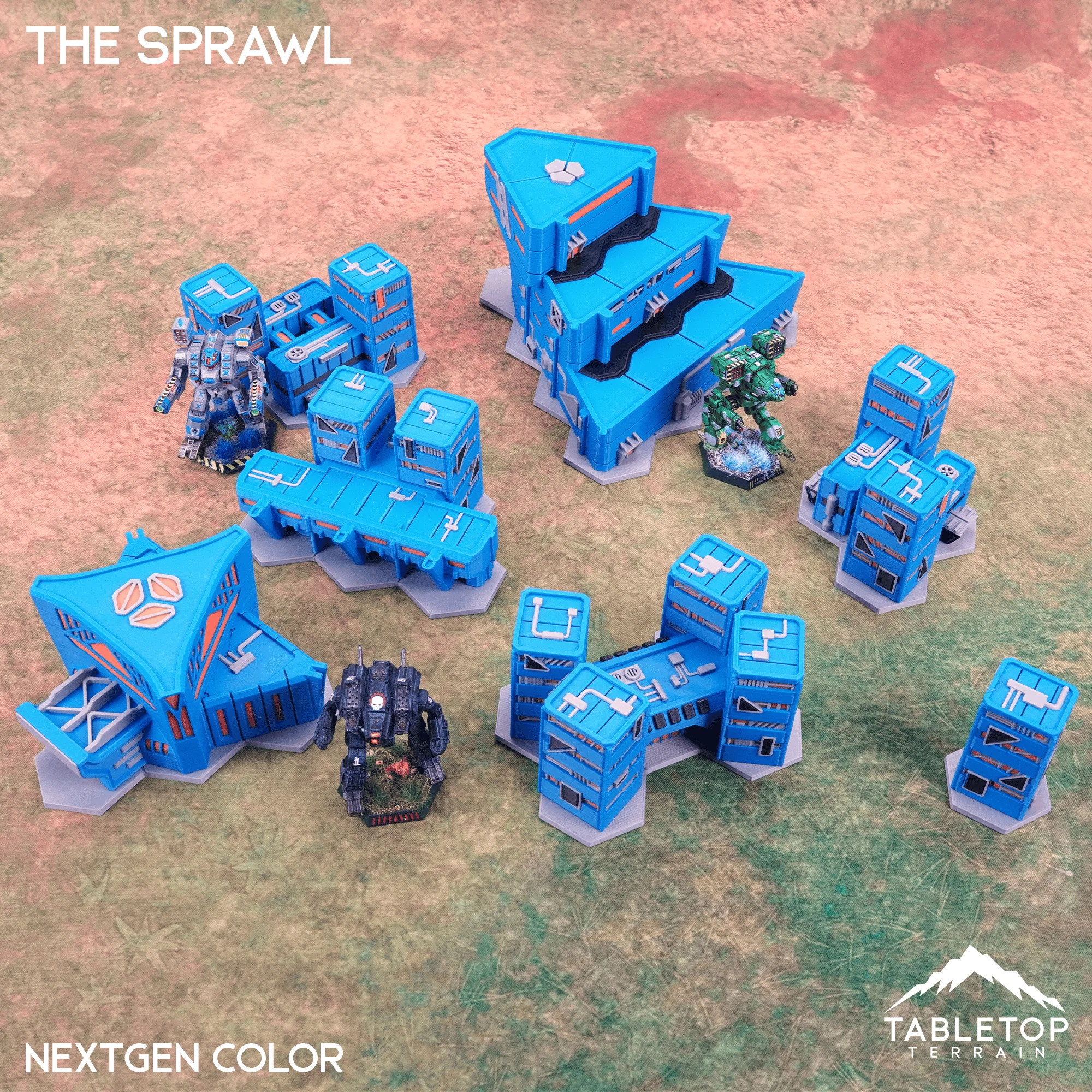 HEXTECH The Sprawl Trinity City - 6mm - Image 9