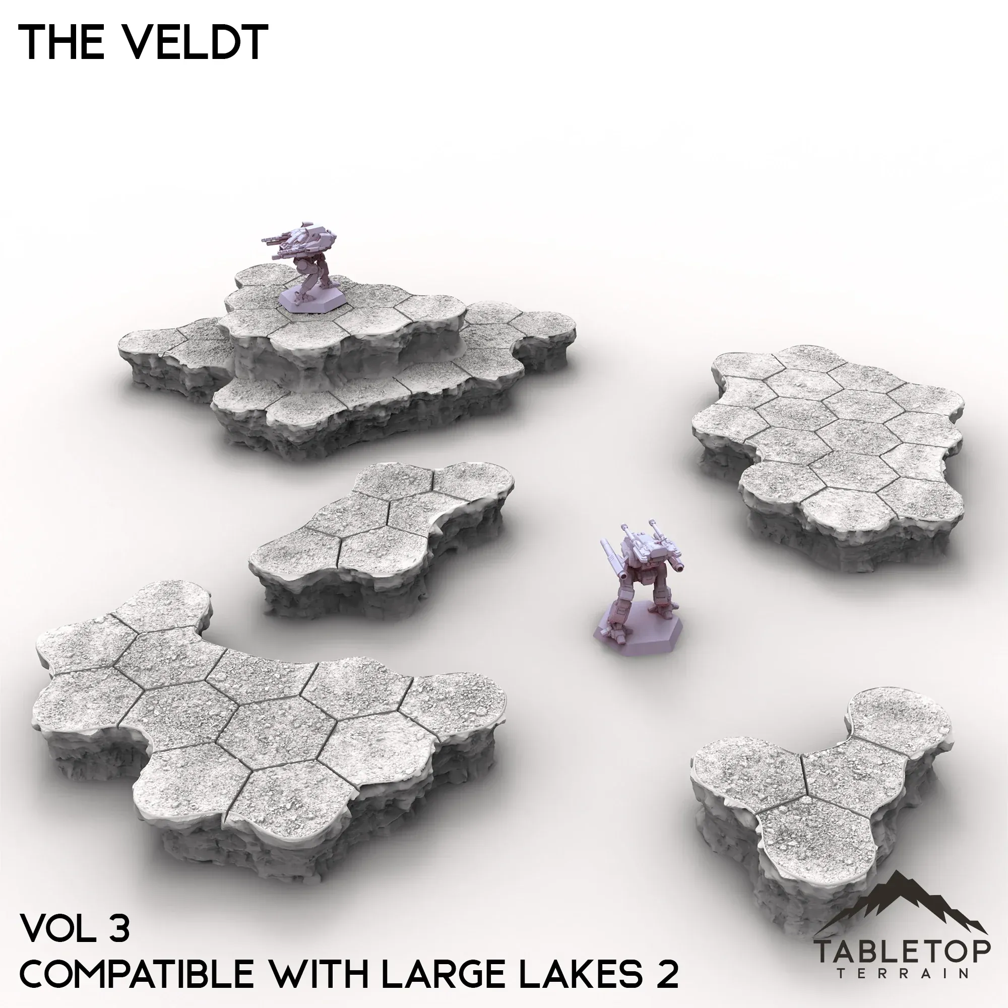 HEXTECH The Veldt Map Hill Sets-6mm - Image 5
