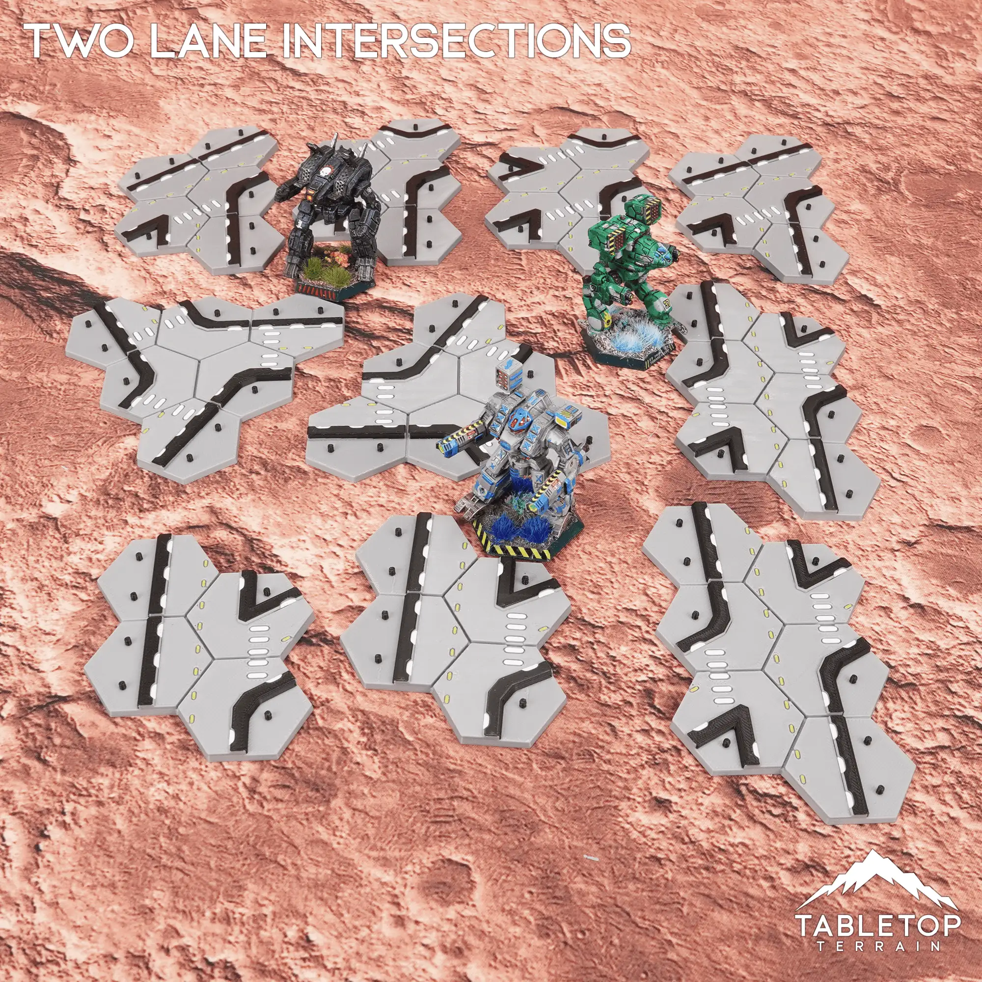 HEXTECH Two Lane Intersections Bundle - Image 3