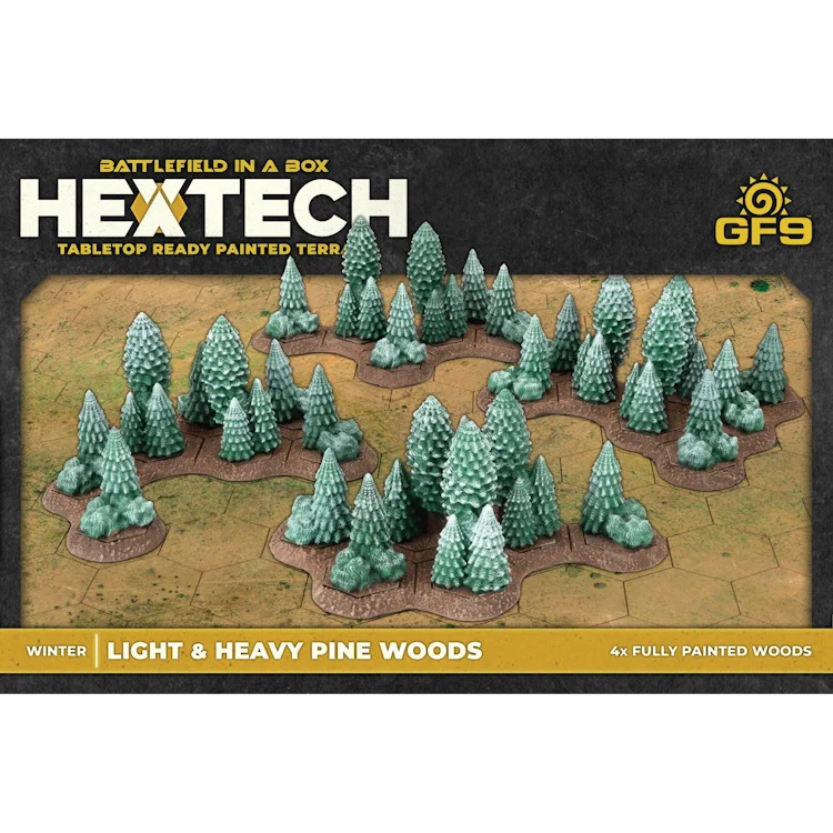 Hextech: Winter Light & Heavy Woods (x4 new bases) - Image 2