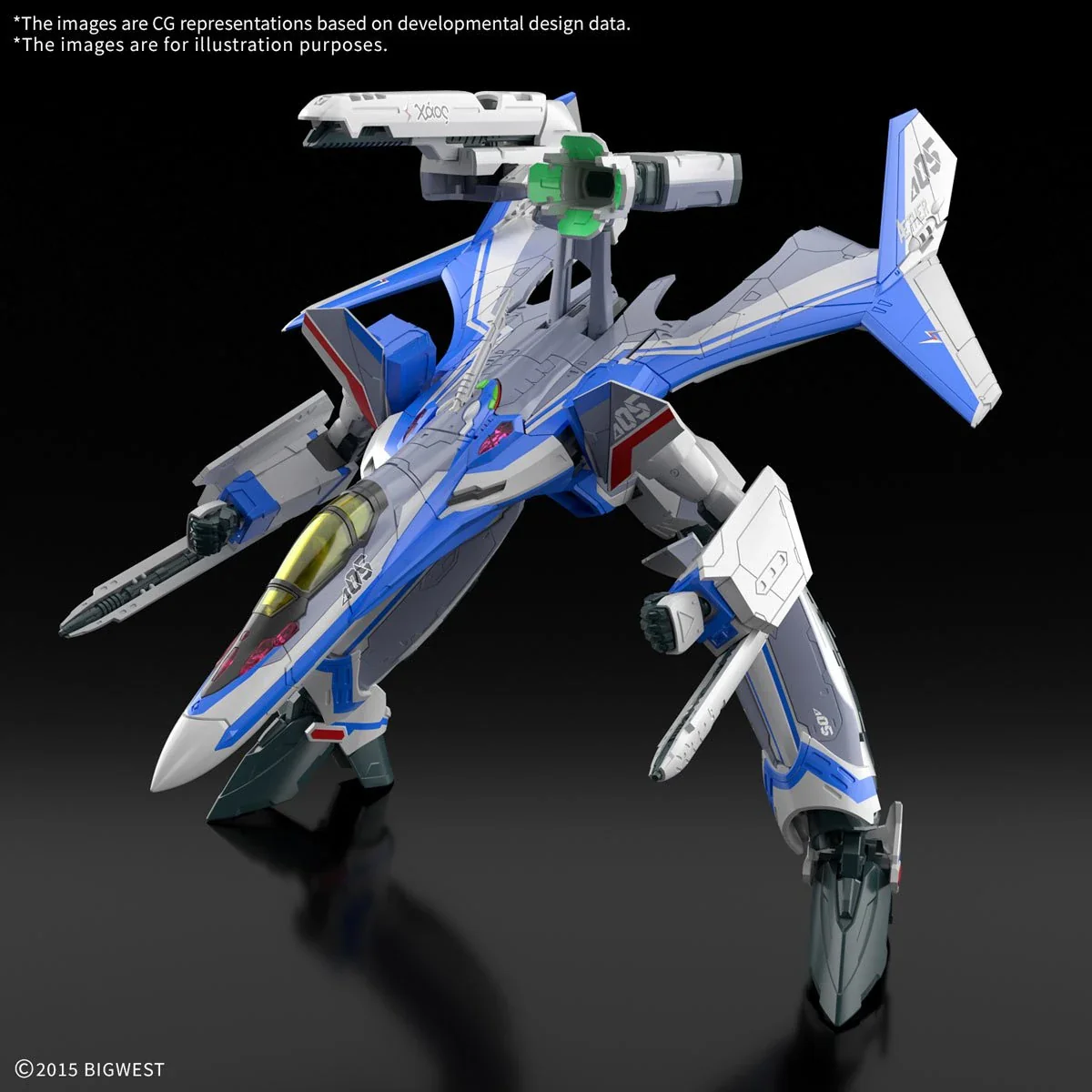 HG 1/100 Macross VF-31J Siegfried (Hayate Immelmann Use) - Image 3