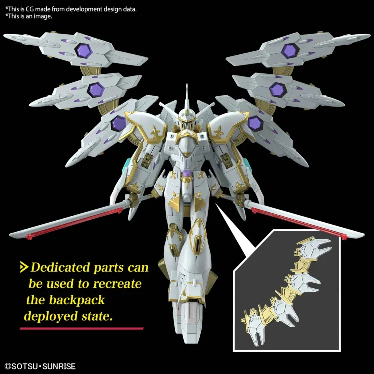 HGCE 1/144 Black Knight Squad Cal-re. A - Image 2