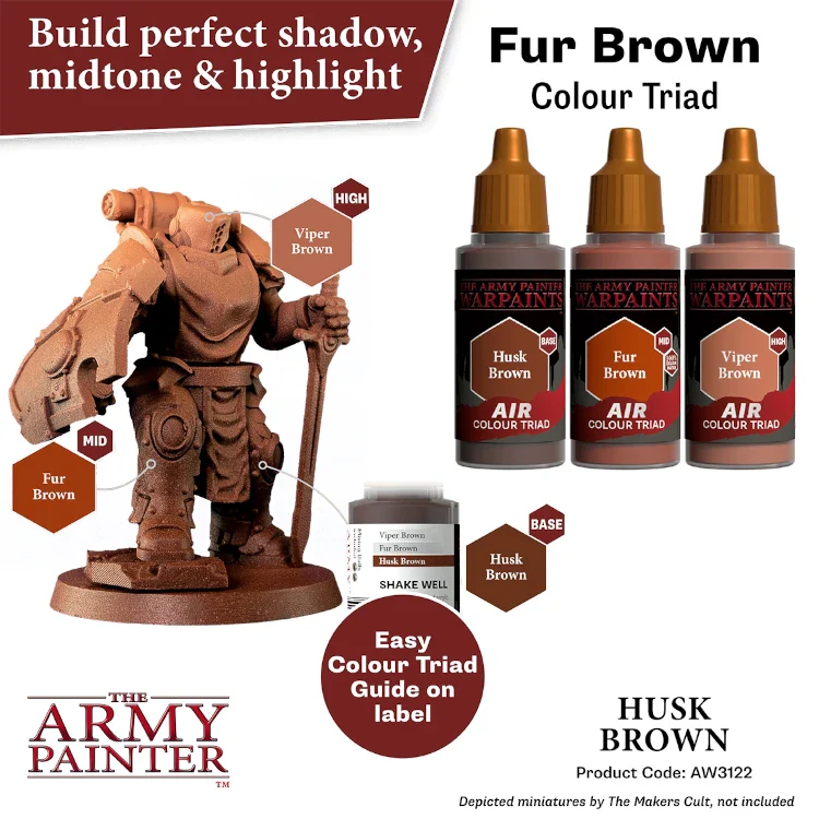 Husk Brown Air Paint - Image 3