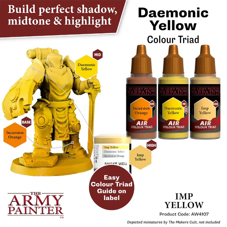 Imp Yellow Air Paint - Image 3