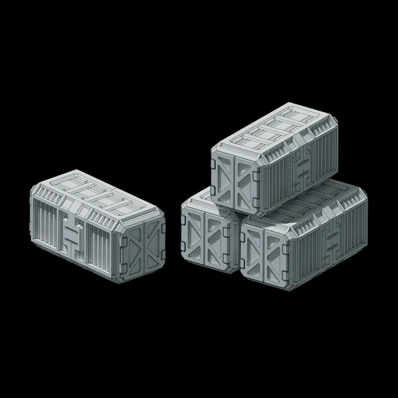 Industrial Sector Set STL Download - Image 4