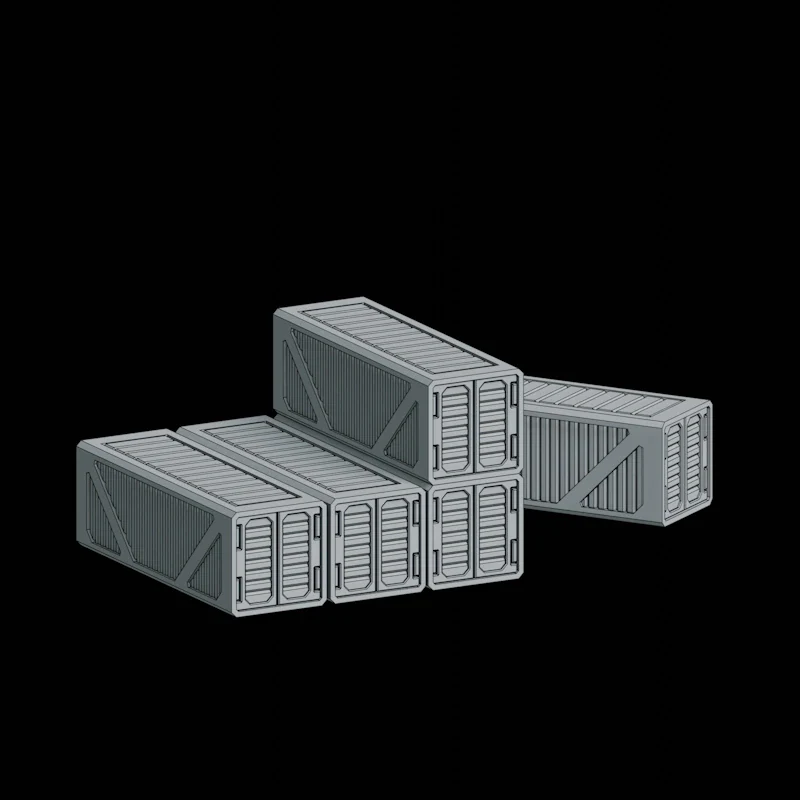 Industrial Sector Set STL Download - Image 6