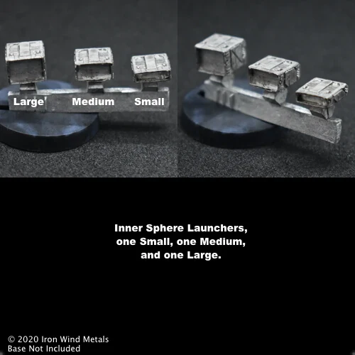 Inner Sphere Small, Medium, and Large Launchers