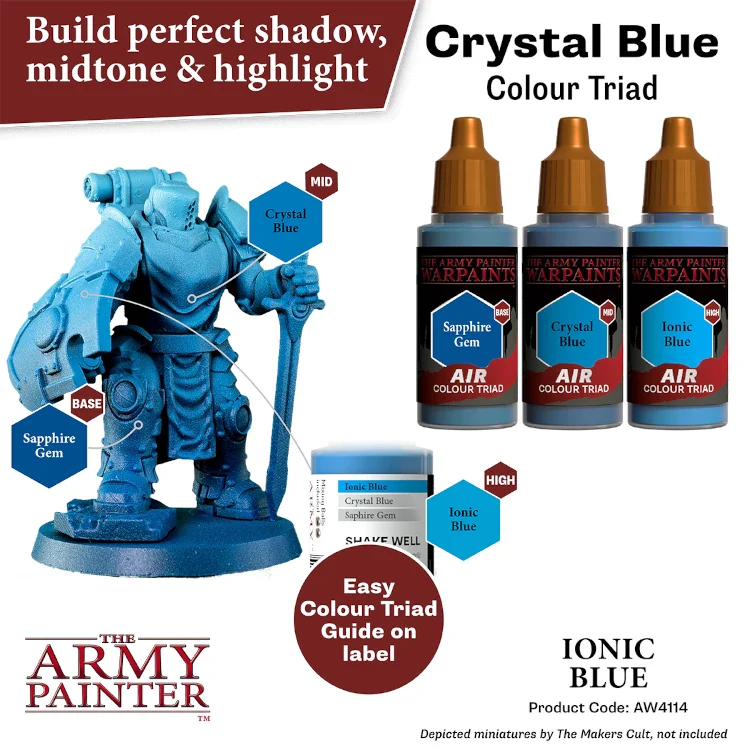 Ionic Blue Air Paint - Image 3