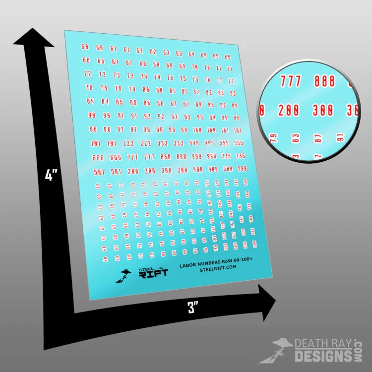 Labor Numbers - Image 13