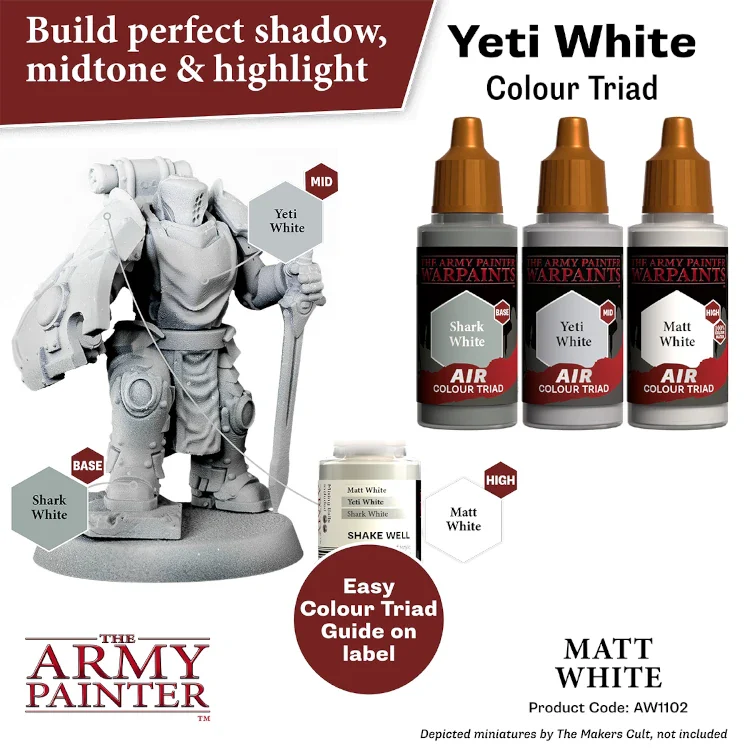 Matt White Air Paint - Image 3