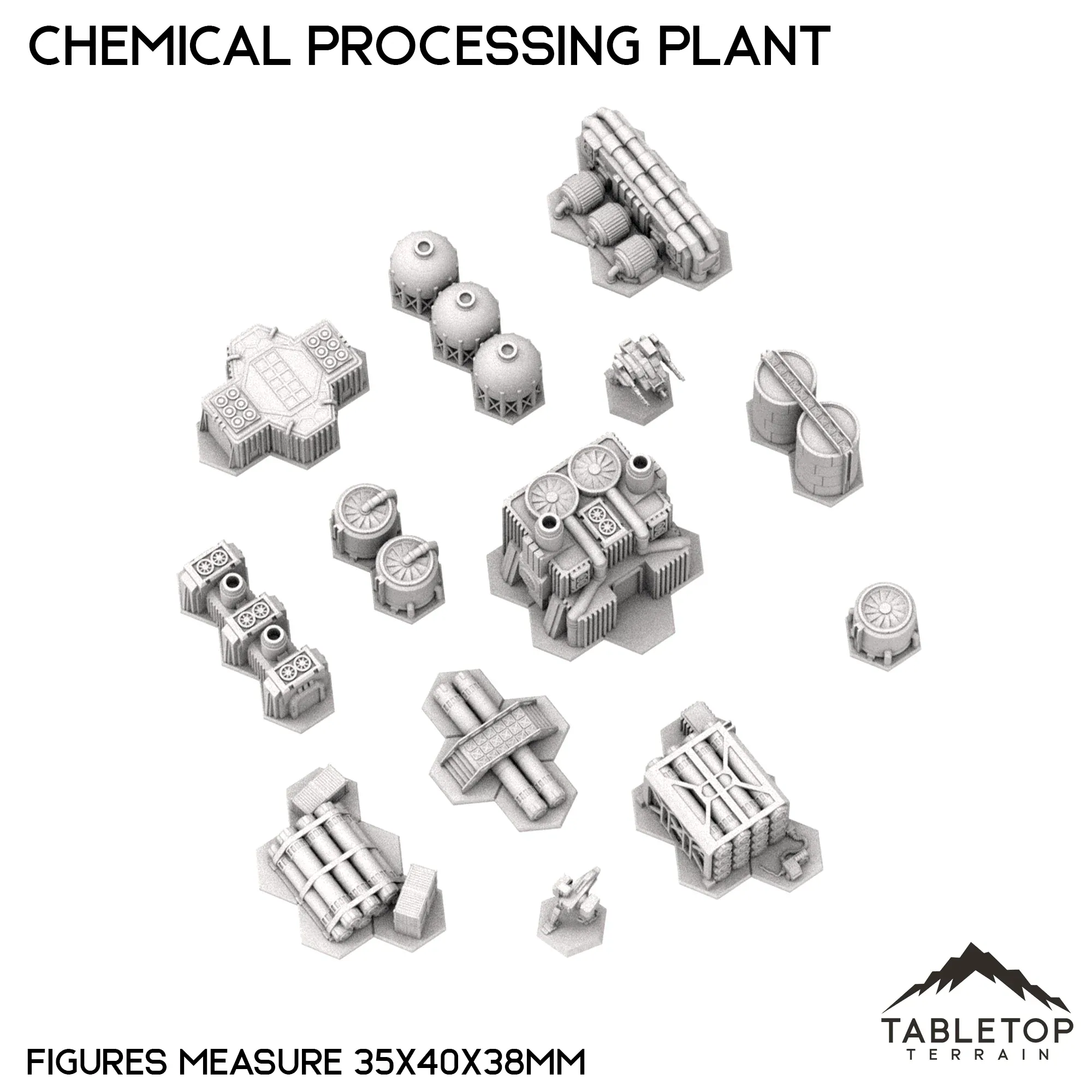 Mecha City Chemical Processing Plant - Image 13