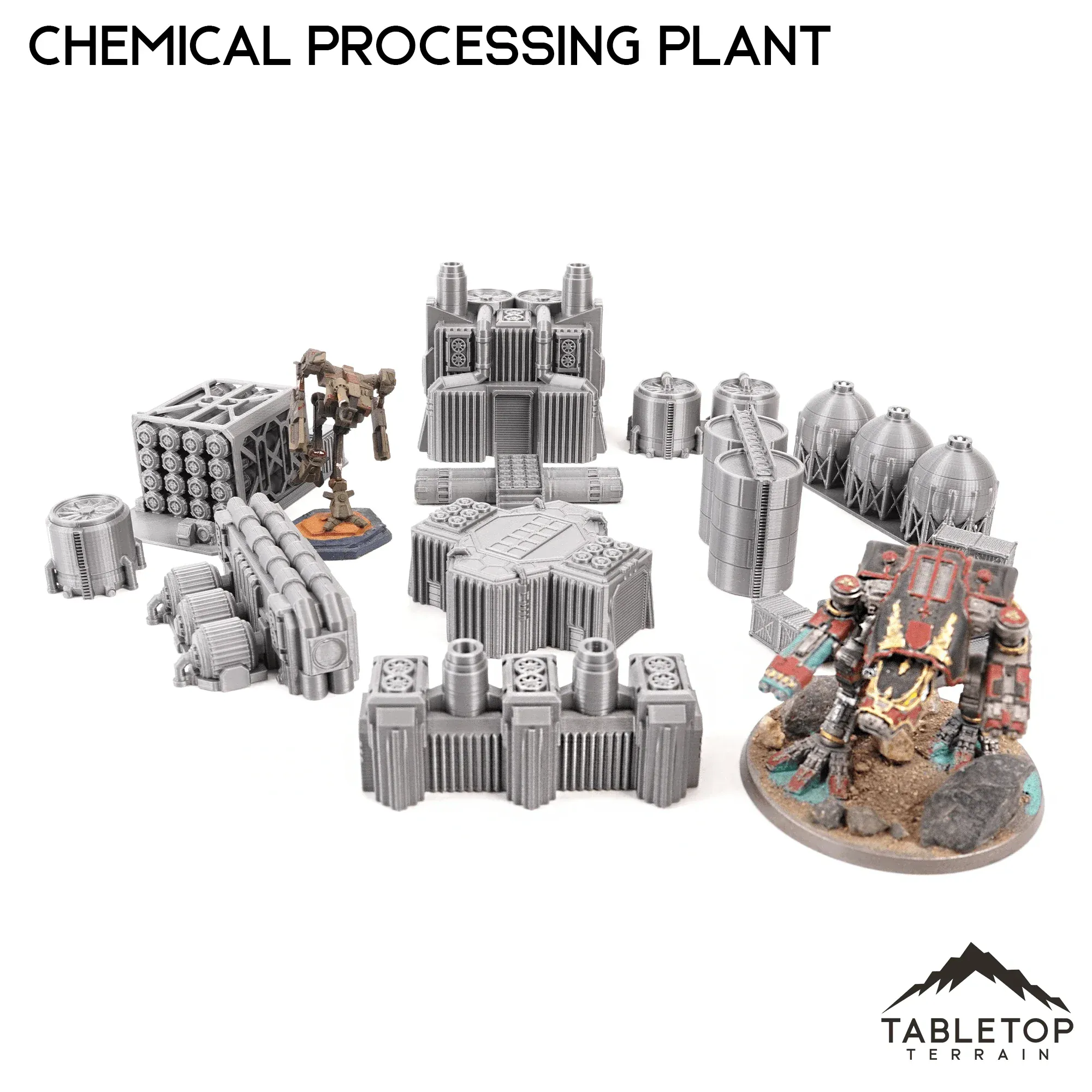 Mecha City Chemical Processing Plant - Image 2