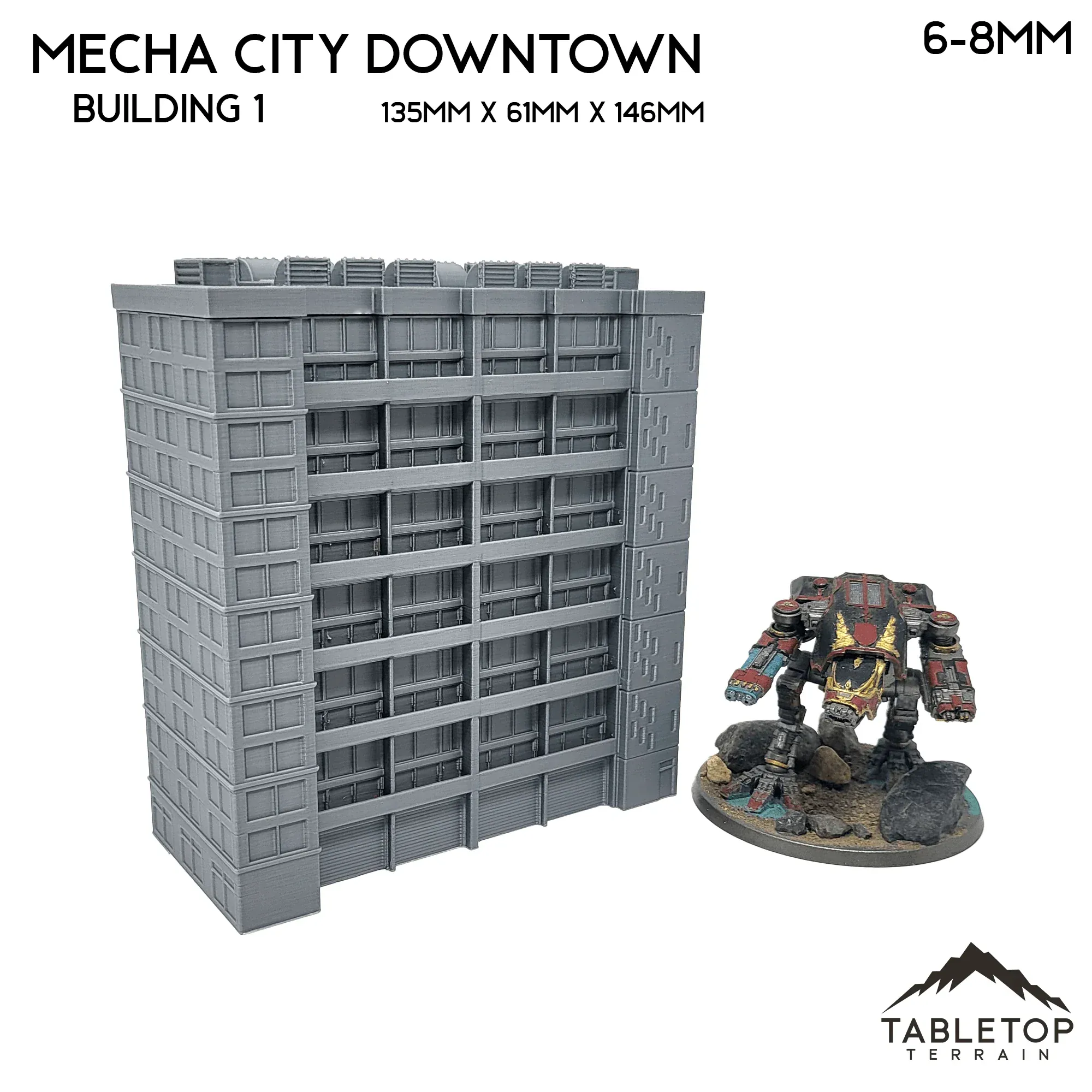Mecha City Downtown Buildings - Bundle 2 - Image 3