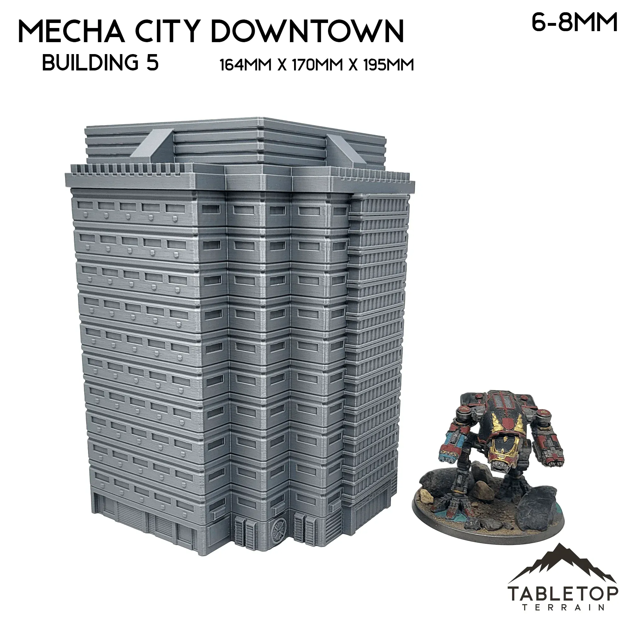Mecha City Downtown Buildings - Bundle 2 - Image 8