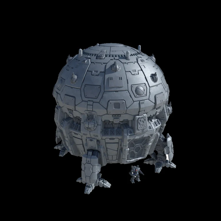 Monitor MK II Dropship - Mech Scale - Image 6