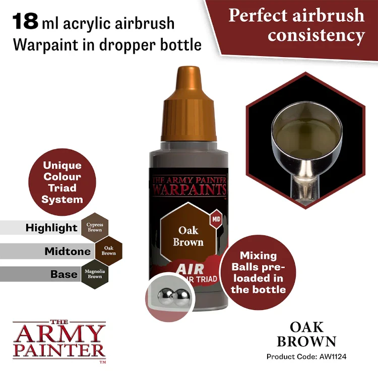 Oak Brown Air Paint - Image 2