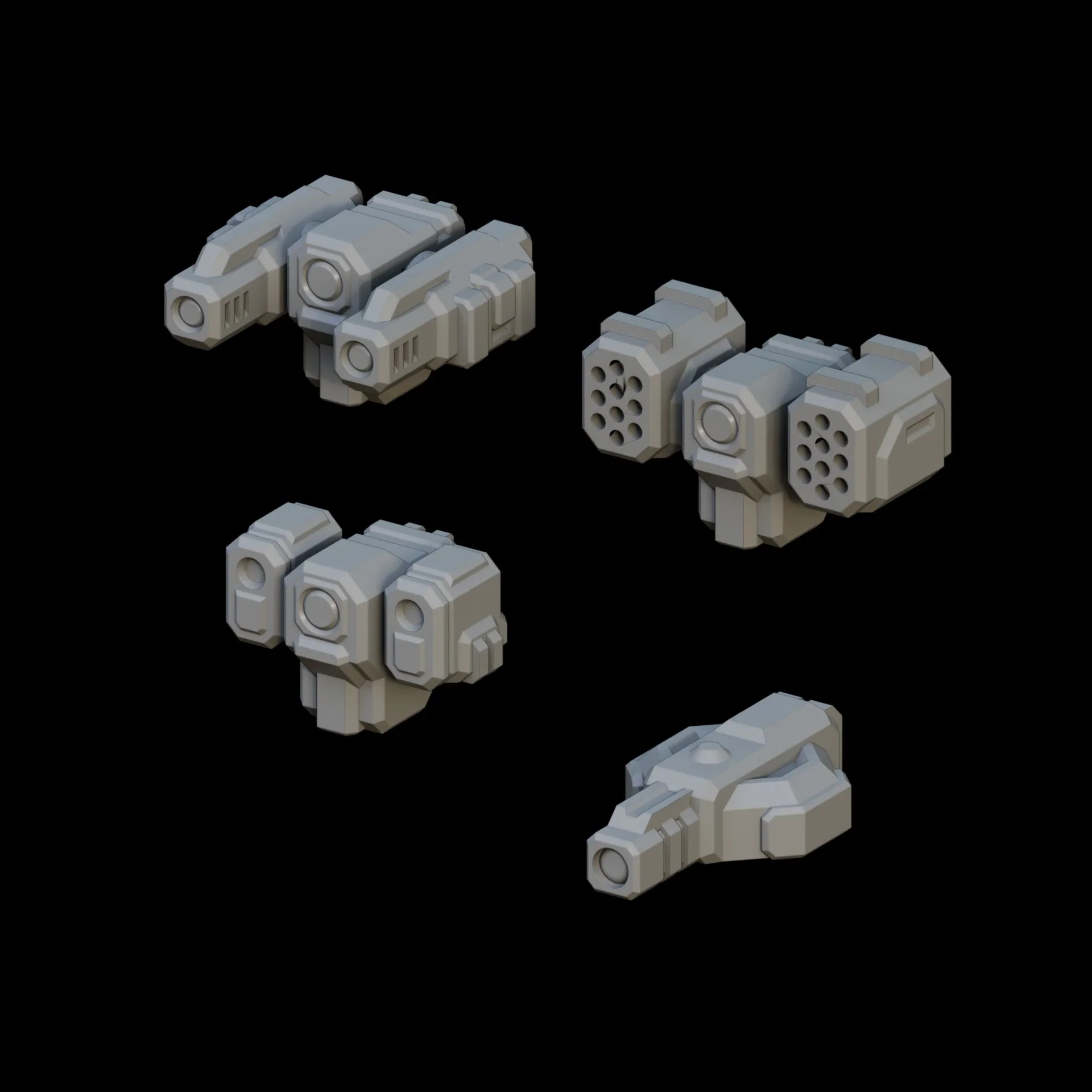 Objective Bunkers STL Download - Image 7