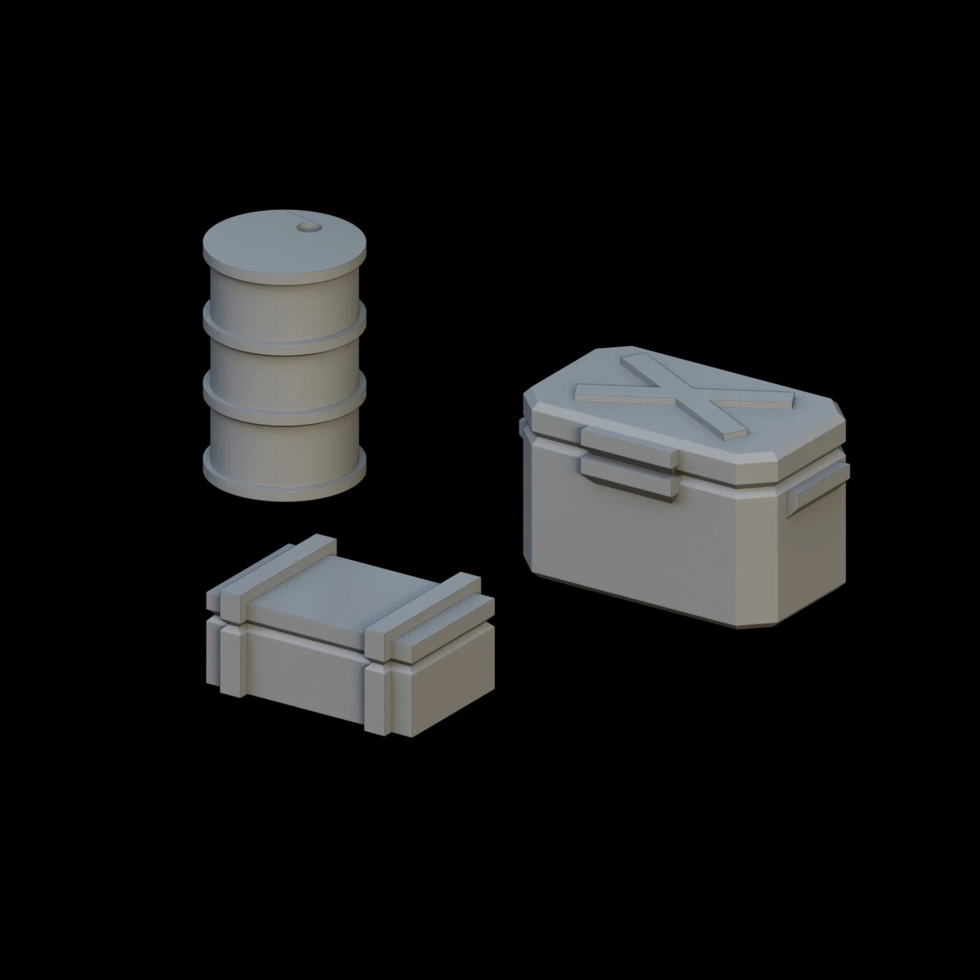Objective Bunkers STL Download - Image 8
