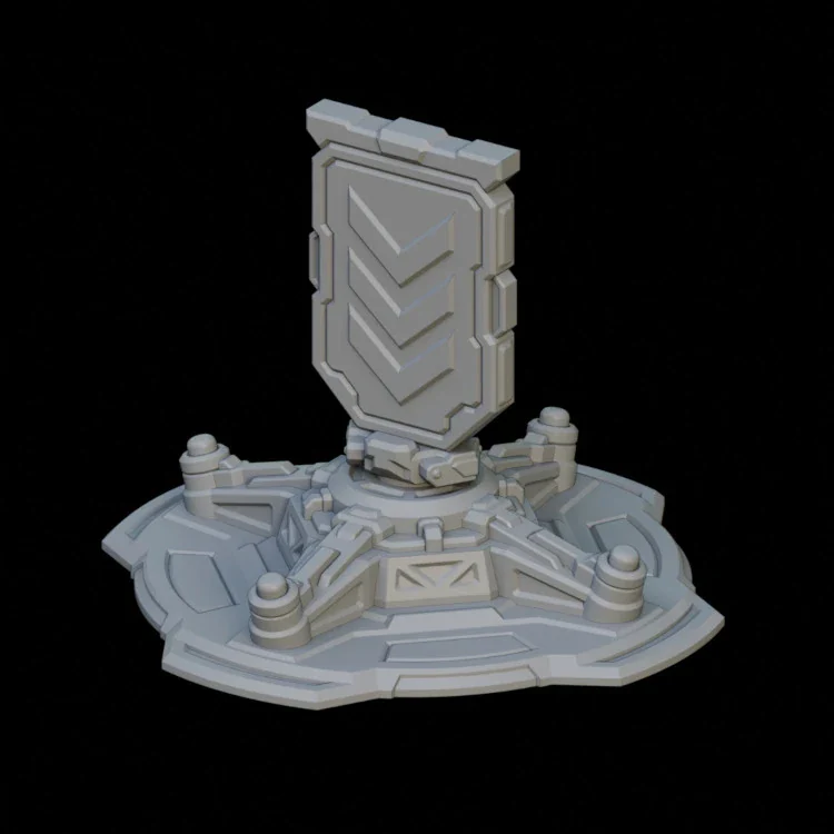 Objective Flags STL Download - Image 2