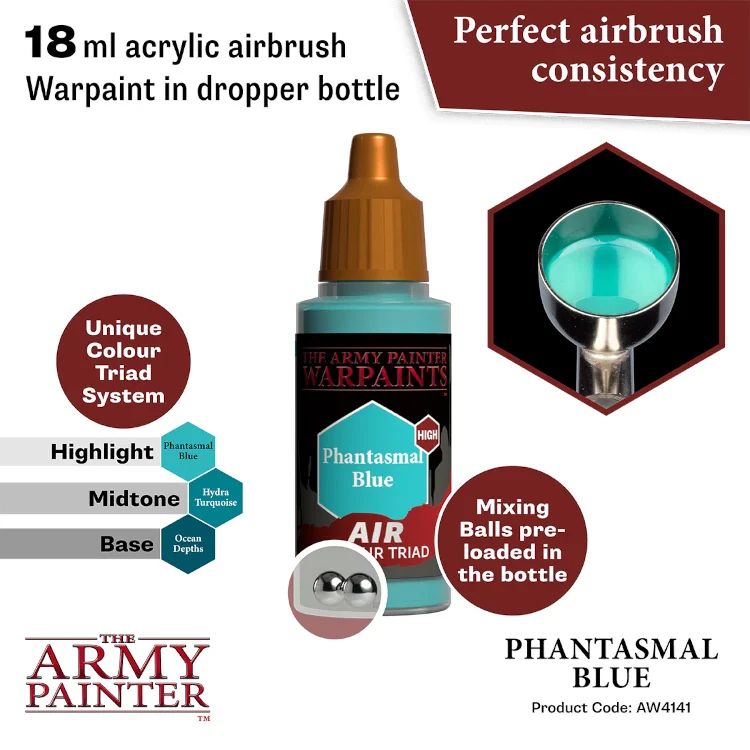 Phantasmal Blue Air Paint - Image 2