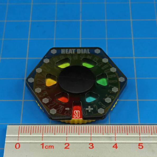 Advanced Heat Dial 0-30 Compatible with BattleTech - Image 3